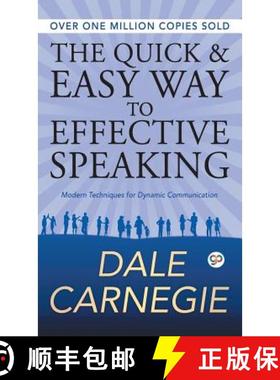 【3-4周达】The Quick and Easy Way to Effective Speaking [9789388118347]