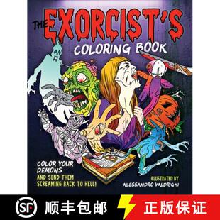 Screaming Them Color Demons Book Send Coloring 9781250288004 Hell The 3周达 and Exorcist Back Your