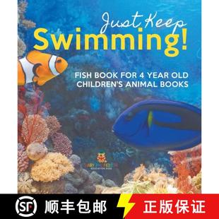 Fish Book Swimming Just Animal Children for Books Year Keep Olds 4周达 9798869417596