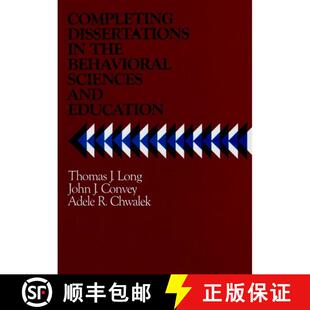 【3-4周达】精装 Completing Dissertations in the Behavioral Sciences and Education: A Systematic Guide... [9780875896588]