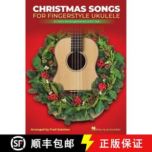Solo and Fingerstyle for Christmas Tab Notation Ukulele A... Arrangements Songs with 4周达 9781705139097