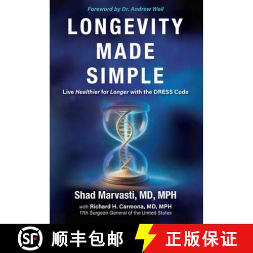 【3-4周达】精装 Longevity Made Simple: Live Healthier for Longer with the DRESS Code [9798895655887]