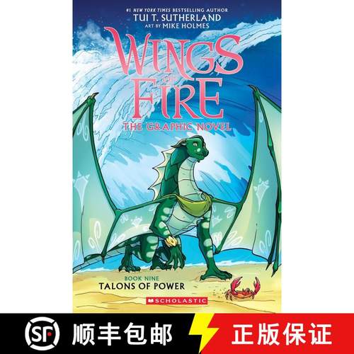 【3-4周达】Talons of Power: A Graphic Novel (Wings of Fire Graphic Novel #9) [9781339001265]