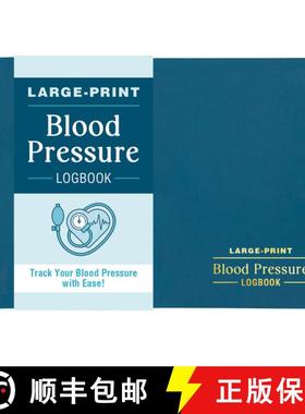 预订 Blood Pressure Logbook (Large Print for Easy Record Keeping) [9781441344755]
