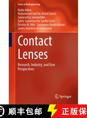 【3-4周达】Contact Lenses: Research, Industry, and User Perspectives [9789819636358]