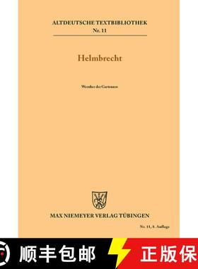 【3-4周达】Helmbrecht [9783110981858]