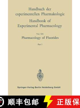 【3-4周达】Pharmacology of Fluorides : Part 1 [9783662231982]