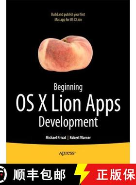【3-4周达】Beginning Mac OS X Lion Apps Development (1st ed.) [9781430237204]