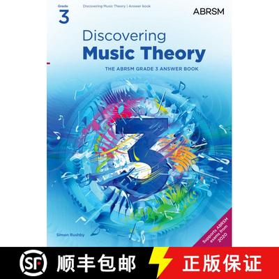 【3-4周达】Discovering Music Theory, The ABRSM Grade 3 Answer Book: Answers (Theory workbooks (ABRSM)) [9781786013521]