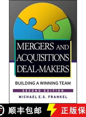 【3-4周达】Mergers And Acquisitions Deal-Makers: Building A Winning Team, Second Edition [Wiley会计] [9780470098158]