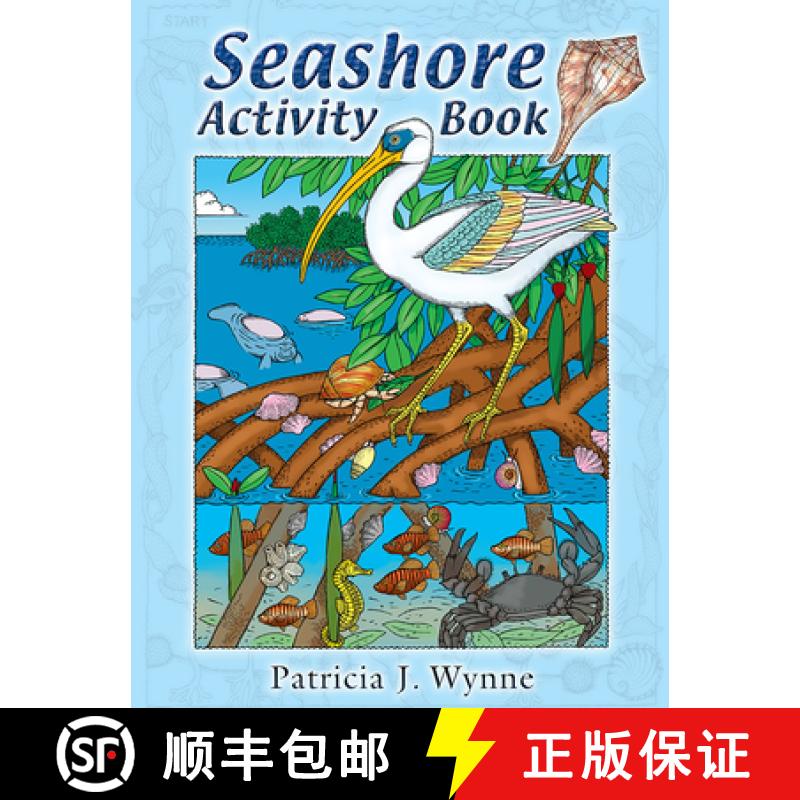 预订 Seashore Activity Book [9780486444345]