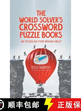 【3-4周达】The World Solver's Crossword Puzzle Books | 86 Puzzles for Brain Help [9798869420466]