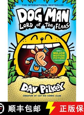 Dog Man: Lord of the Fleas: A Graphic Novel (Dog Man #5): From the Creator of Captain Underpants: Vol... [9781338741070]