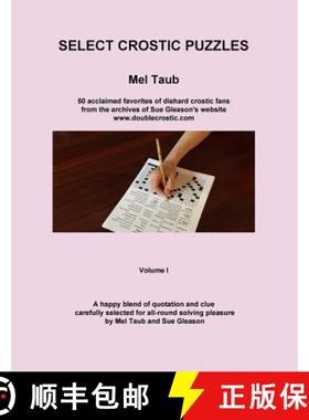 【3-4周达】Select Crostic Puzzles: 50 acclaimed favorites of diehard crostic fans from the archives o... [9780998903408]