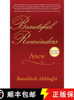 【3-4周达】Beautiful Reminders: Anew [9780992011680]