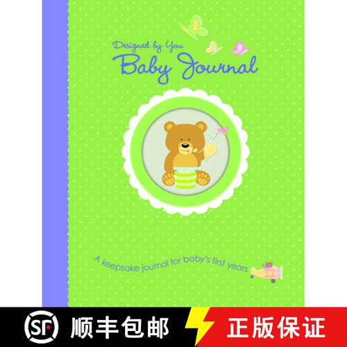 【3-4周达】Designed by You Baby Journal [With Growth Chart] [9781613510841]