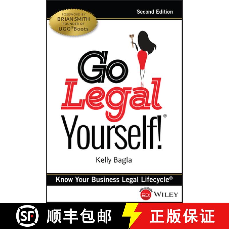 【3-4周达】Go Legal Yourself: Know The Legal Lifecycle Of Your Business, 2Nd Edition +Website [Wiley... [9781119745549]