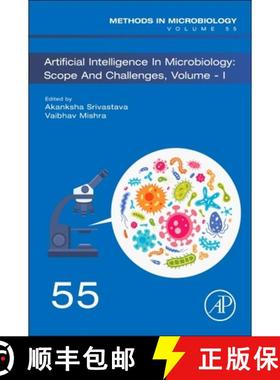 【3-4周达】Artificial Intelligence in Microbiology: Scope and Challenges Volume 1: Volume 55 [9780443296246]