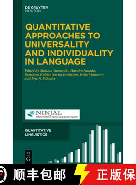 预订 Quantitative Approaches to Universality and Individuality in Language [9783110628081]
