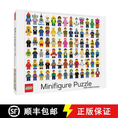 现货 乐高迷你人仔拼图 Lego Minifigure Puzzle [9781452182278]