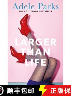 【3-4周达】Larger than Life: A compulsive tale of humour and heartbreak [9780755394227]