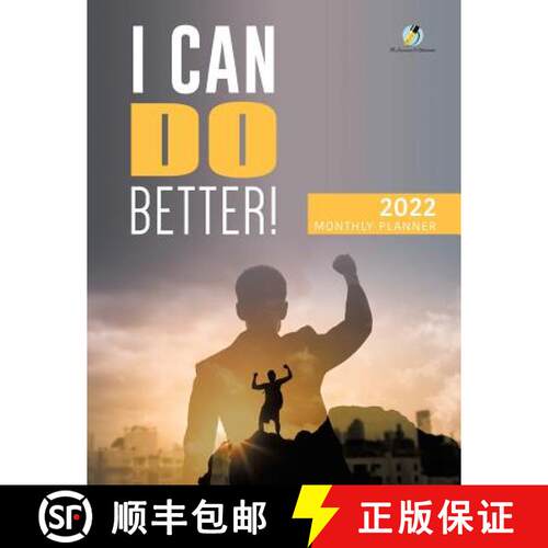 【3-4周达】I Can Do Better! 2022 Monthly Planner [9781541966826]