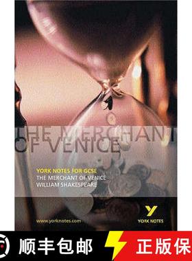 【3-4周达】Merchant of Venice: York Notes for GCSE - everything you need to study and prepare for the... [9780582506169]