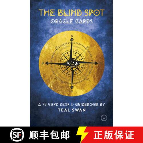 【3-4周达】The Blind Spot Oracle Cards – A 78 Card Deck & Guidebook [9781786783899]