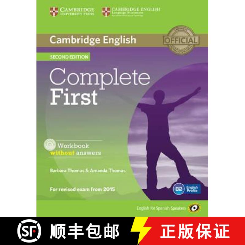 【3-4周达】Complete First for Spanish Speakers Workbook Without Answers with Audio CD [9788483238172]