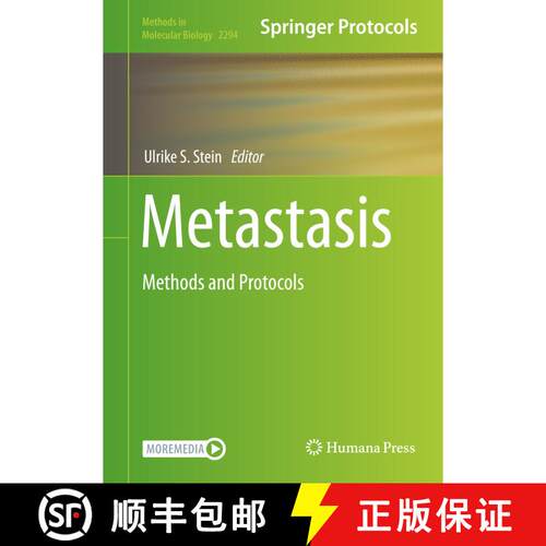 【3-4周达】精装 Metastasis : Methods and Protocols [9781071613498]