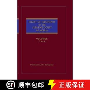 Digest the The and 9789788431732 Vols 4周达 Court Supreme Judgments Nigeria