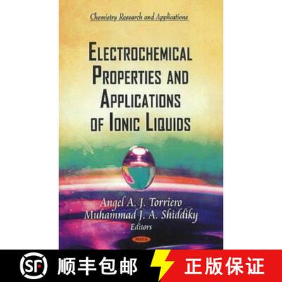 【3-4周达】精装 Electrochemical Properties and Applications of Ionic Liquids [9781617289422]