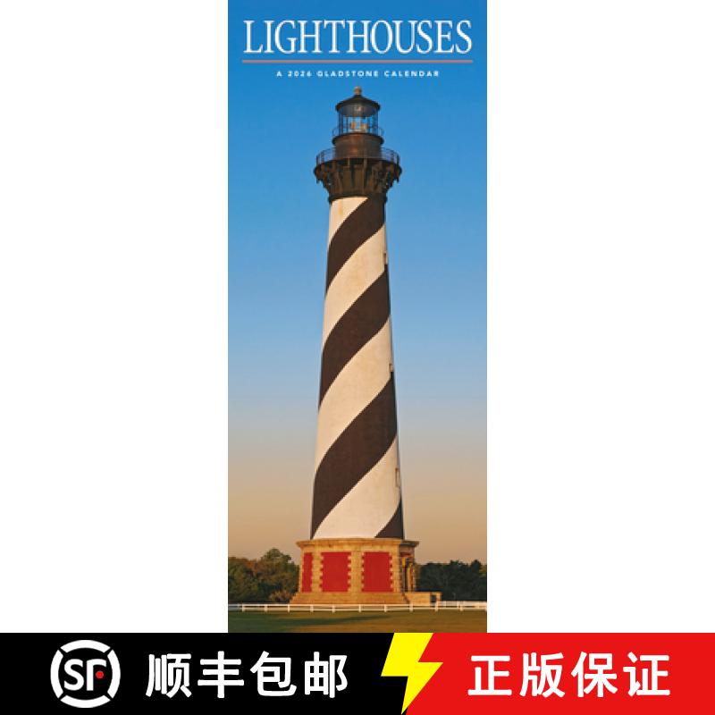【3-4周达】Lighthouses Deluxe Slim Sunday Start Cal [9781529847505]