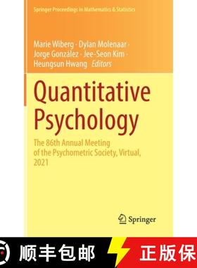 【3-4周达】Quantitative Psychology : The 86th Annual Meeting of the Psychometric Society, Virtual, 2021 [9783031045714]