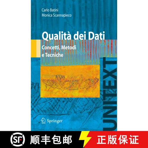 【3-4周达】Qualità dei Dati: Concetti, Metodi e Tecniche [9788847007338]