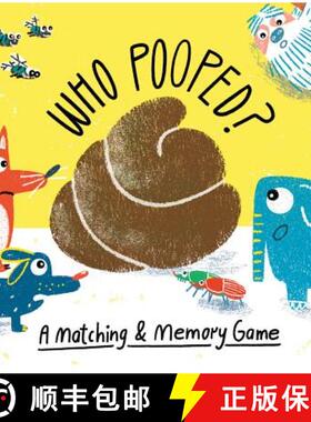【3-4周达】Who Pooped?: A Matching & Memory Game [9781786273734]
