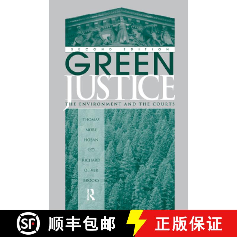 【3-4周达】Green Justice: The Environment and the Courts, Second Edition [9780367319304]