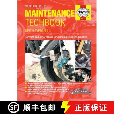 【3-4周达】Motorcycle Maintenance Techbook: Servicing and Minor Repairs for All Motorcycles and Scooters [9781785210471]