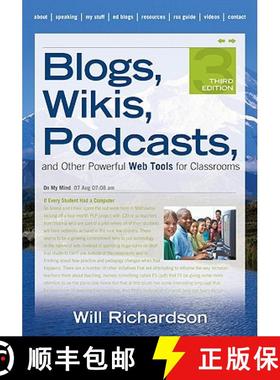 【3-4周达】Blogs, Wikis, Podcasts, and Other Powerful Web Tools for Classrooms (Third Edition) [9781412977470]