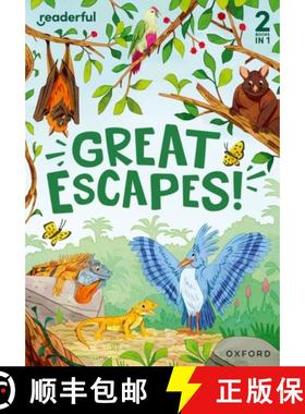 【3-4周达】Readerful Rise: Oxford Reading Level 5: Great Escapes! [9781382043472]