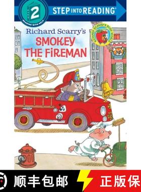 【3-4周达】Richard Scarry's Smokey The Fireman Step Into Reading Lvl 2 [9780385391405]