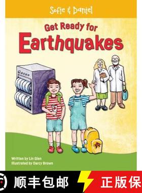 预订 Sofie and Daniel Get Ready for Earthquakes: the earthquake preparation book for families and kids [9780997592801]