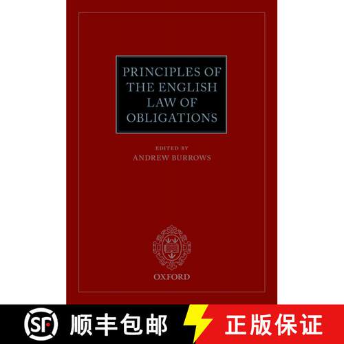 【3-4周达】Principles of the English Law of Obligations [9780198746232]