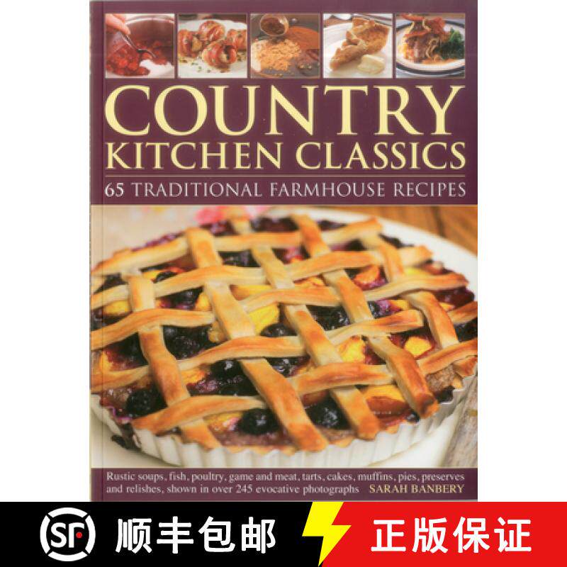 【3-4周达】Country Kitchen Classics: 65 Traditional Farmhouse Recipes : Rustic Soups, Fish, Poultry, ... [9781780191485]