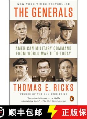 【3-4周达】The Generals: American Military Command from World War II to Today [9780143124092]