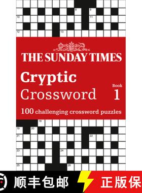 【3-4周达】The Sunday Times Cryptic Crossword Book 1: 100 Challenging Crossword Puzzles [9780008470050]
