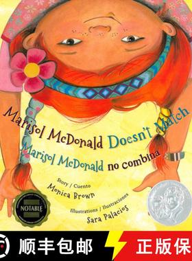 预订 Marisol McDonald Doesn't Match / Marisol McDonald No Combina [9780892392353]