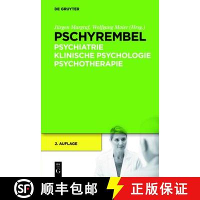 【3-4周达】Pschyrembel Psychiatrie, Klinische Psychologie, Psychotherapie [9783110262582]