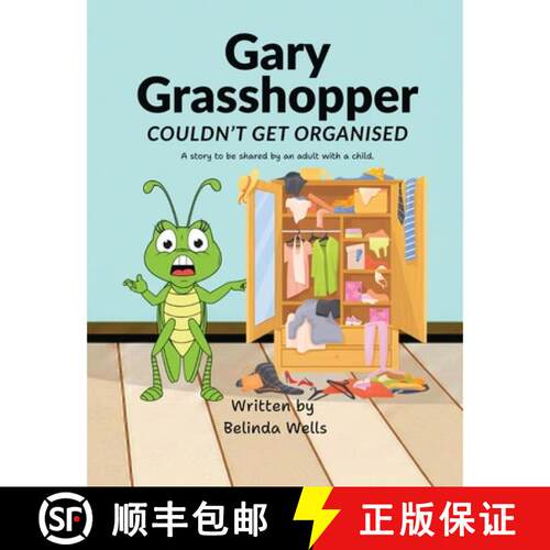 【3-4周达】Gary Grasshopper Couldn't Get Organised [9781919404066]