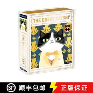 Piece 9780735364950 The Bookish Cats Catsby 4周达 Great Puzzle 100